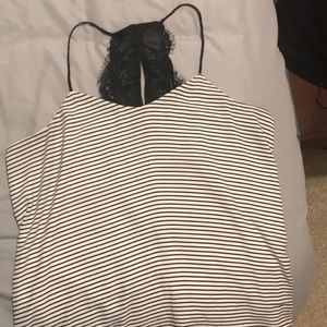 Express Barcelona Tank with lace